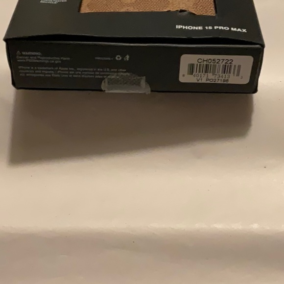 COACH Iphone 15 Pro Max Folio Case, NIB - Picture 3 of 6